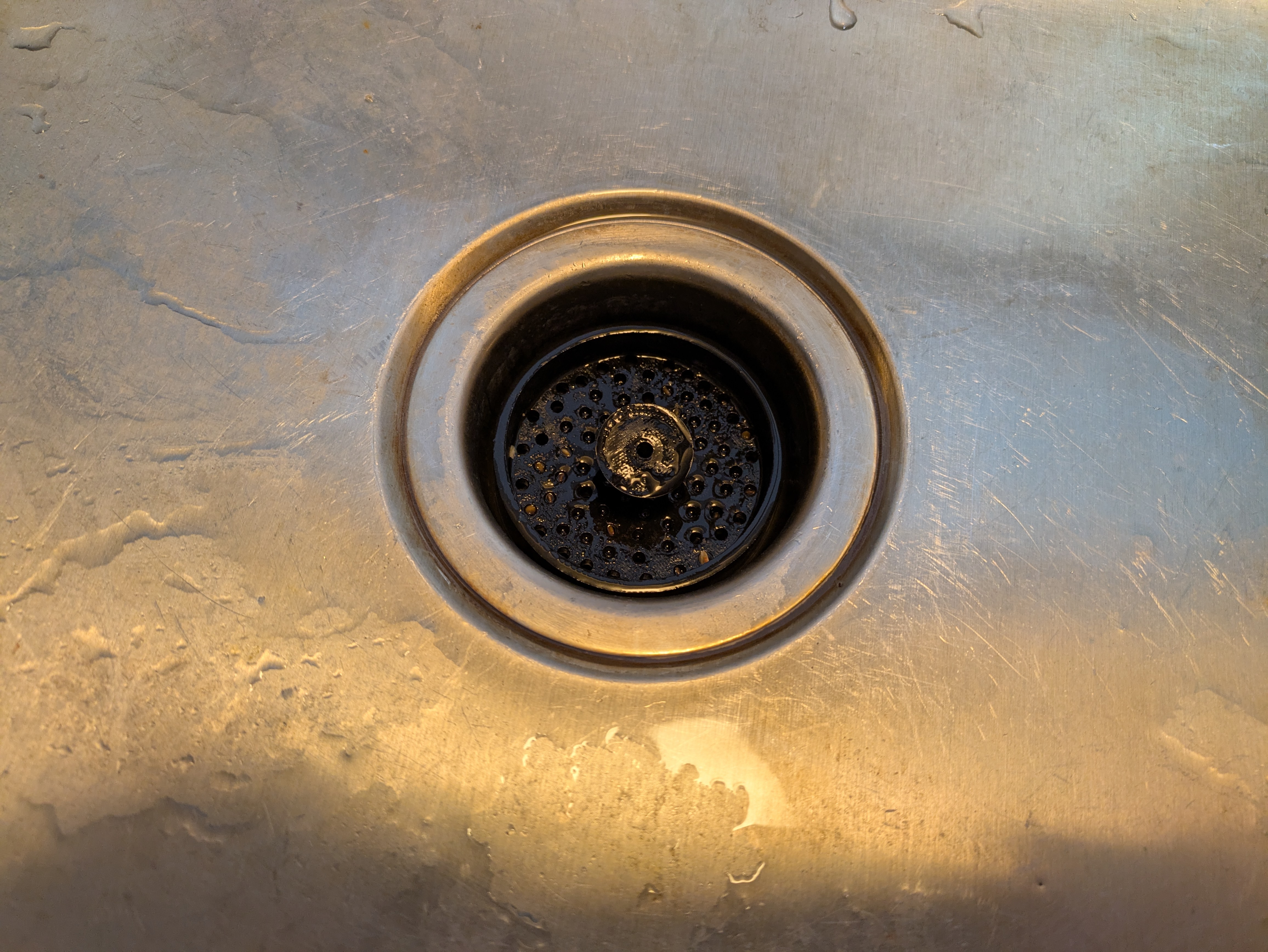 Kitchen sink drain