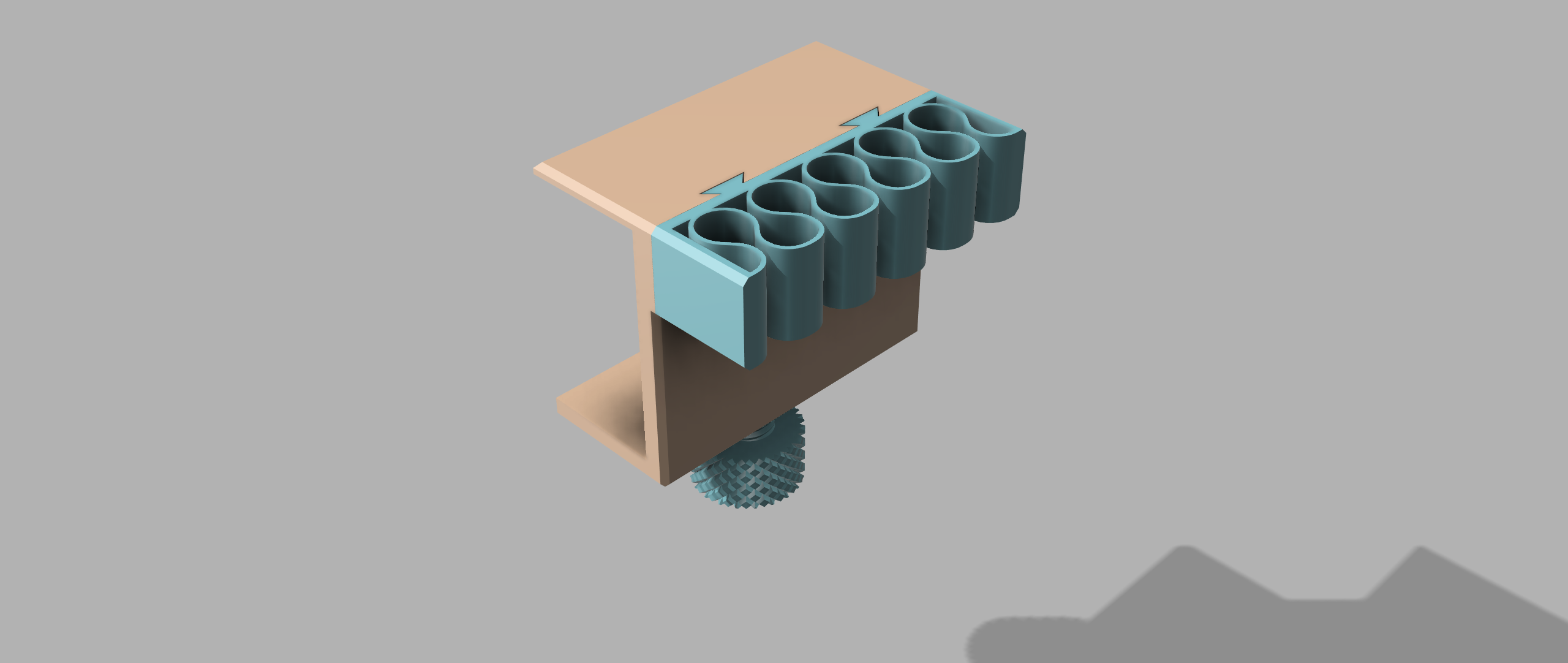 USB Cable Holder, C-clamp Edition - photo 2