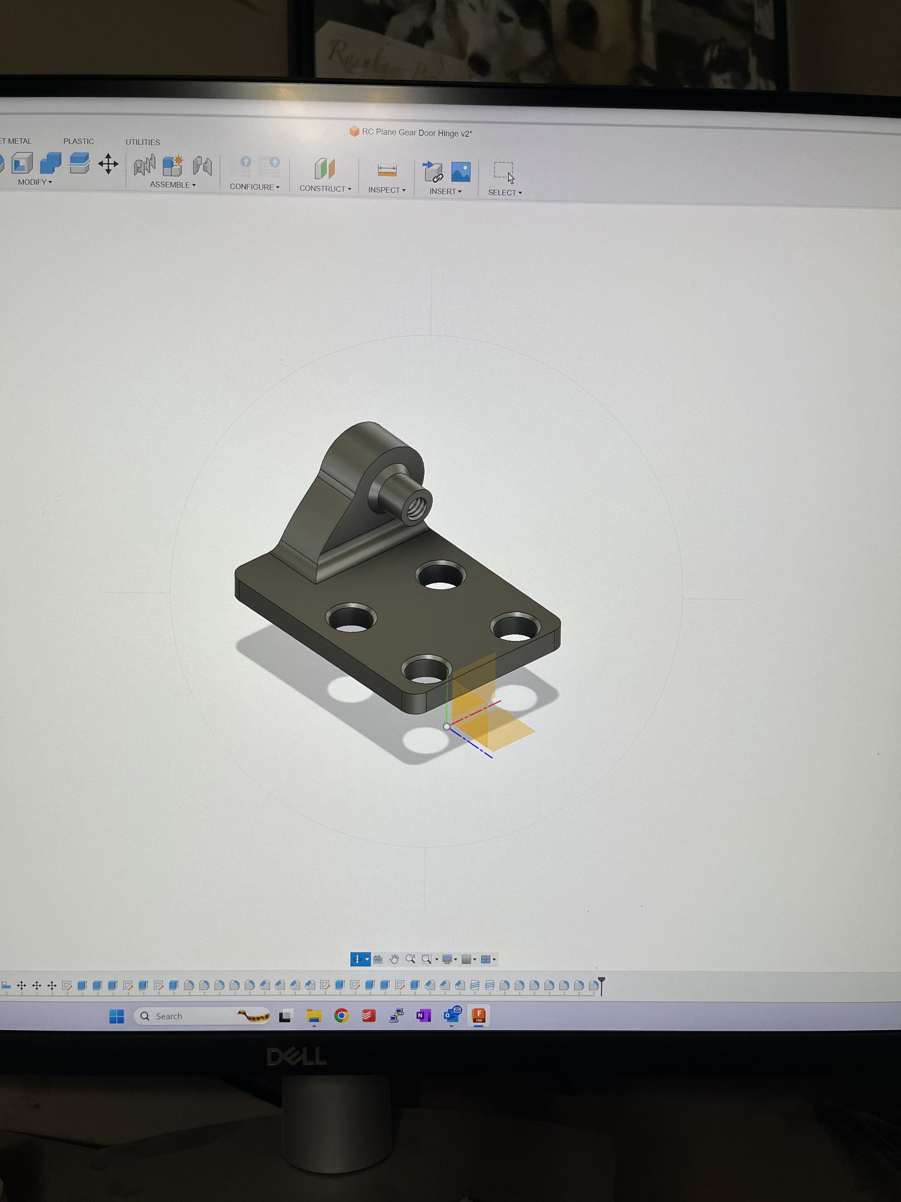 RC Plane Landing Gear Door Hinges - photo 4