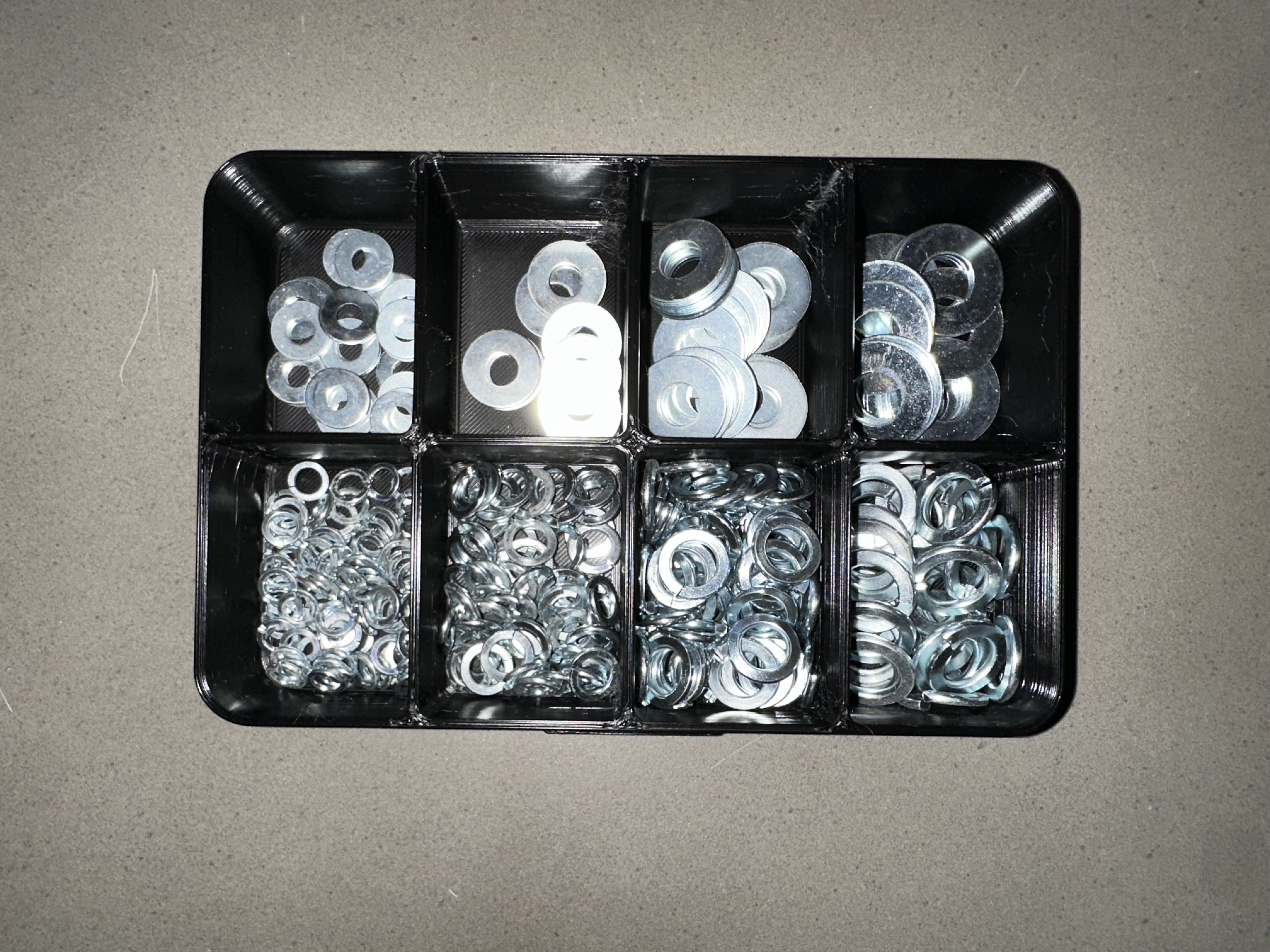 Minimalistic Storage Box System with Lid - Parts and Battery Box (Fast Print, No Supports) - photo 2