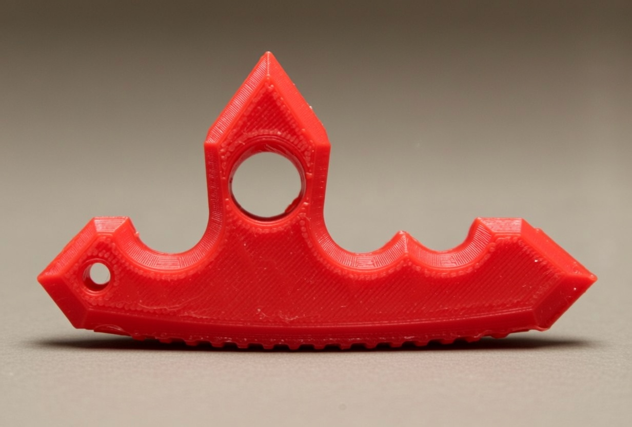 Palm-Held Pointeed Self-Defense Safety Tool - photo 2