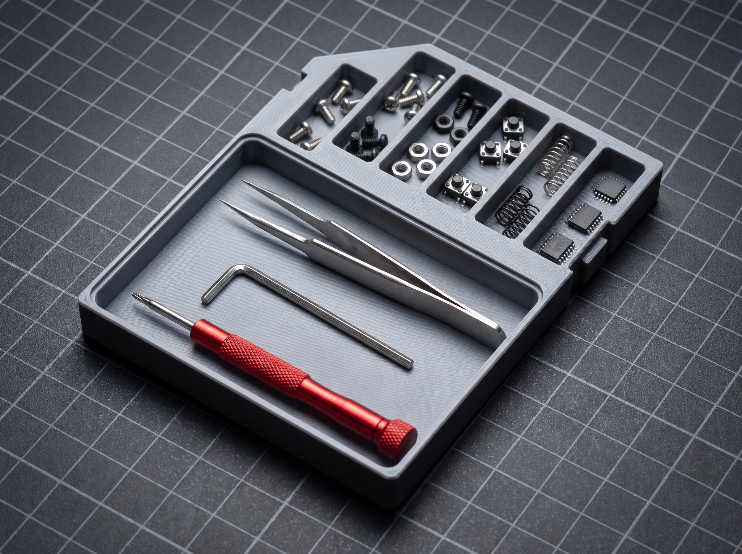 Electronics Disassembly & Screw Organizer Tray - photo 2
