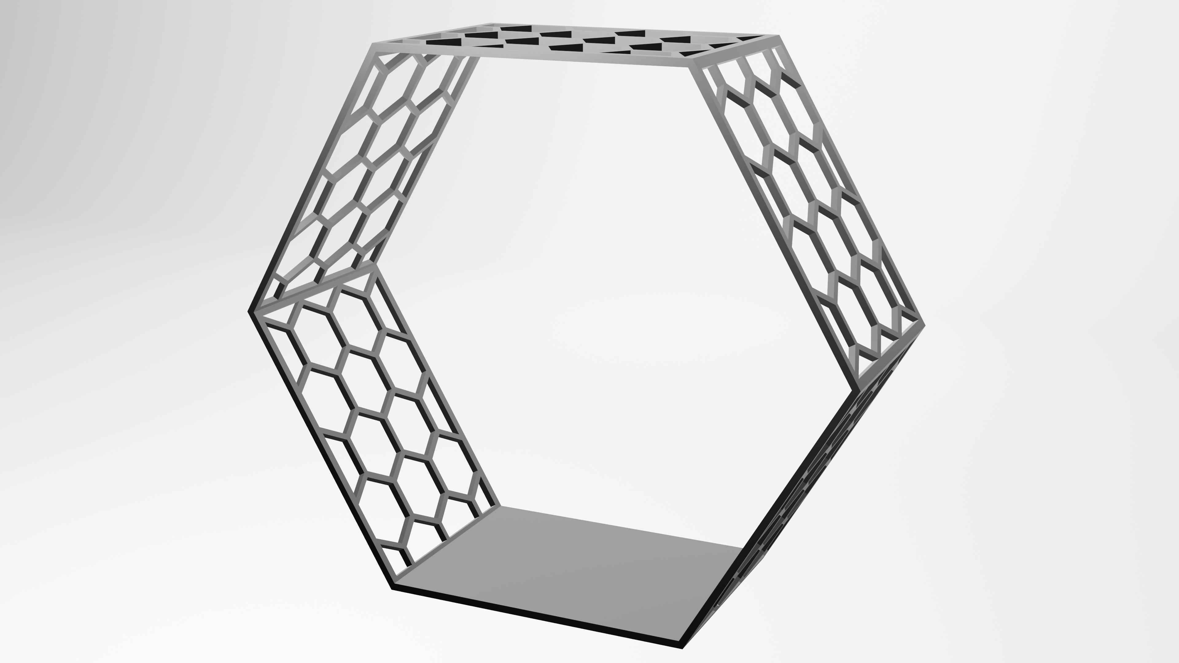Hexagon shelf storage - photo 2