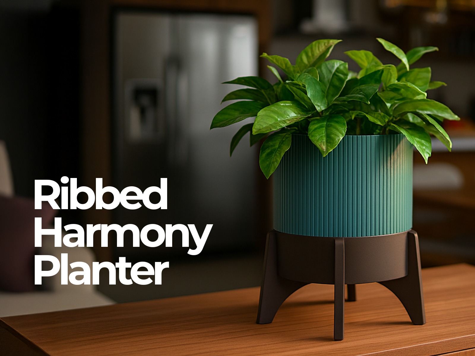 Ribbed Harmony Planter