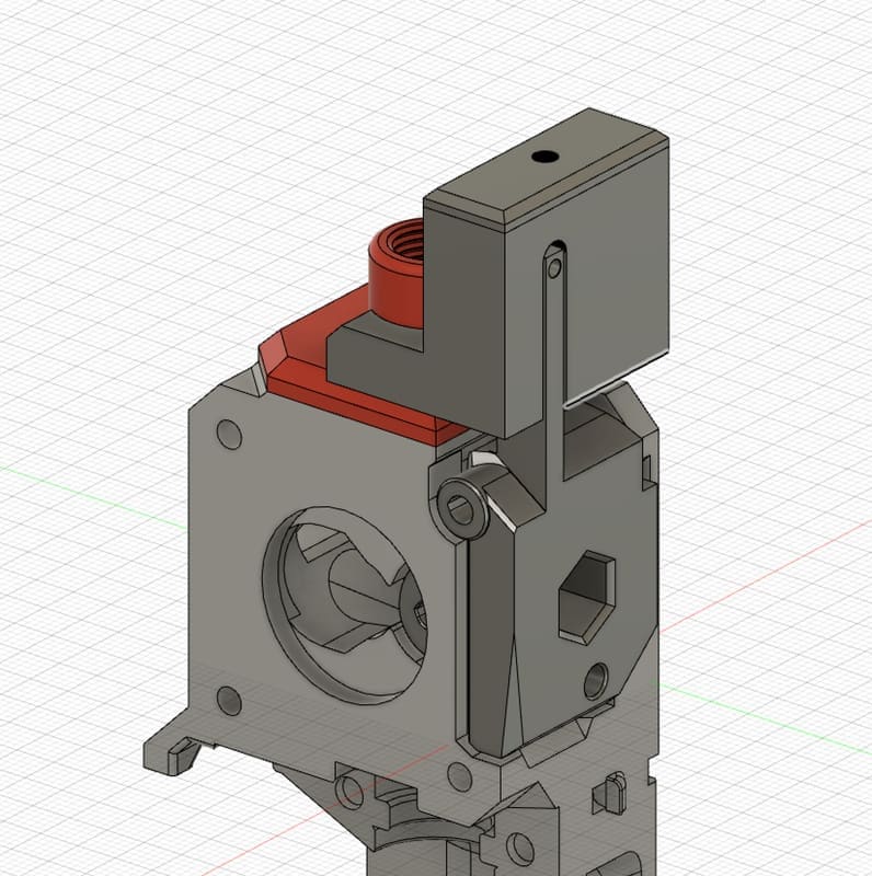 Prusa i3 MK3S MMU2S Bear Extruder-Idler-Lucky Mod